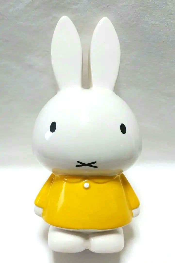 ミッフィー ミッフィー陶器オリジナル❤︎1992年あさひ銀行MIFFY幻陶器大型