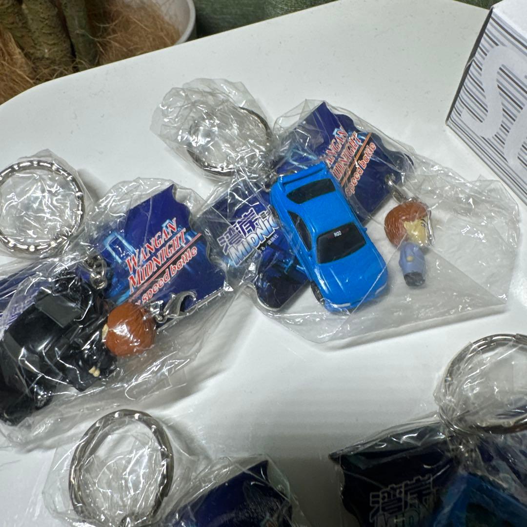 湾岸ミッドナイト ミニカー キーホルダー 11個セット