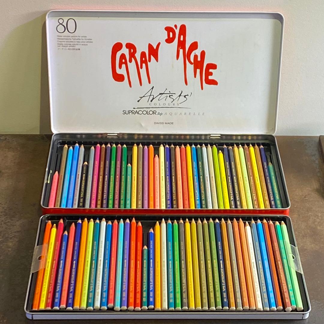 CARAN D'ACHE SUPRACOLOR Soft 80色