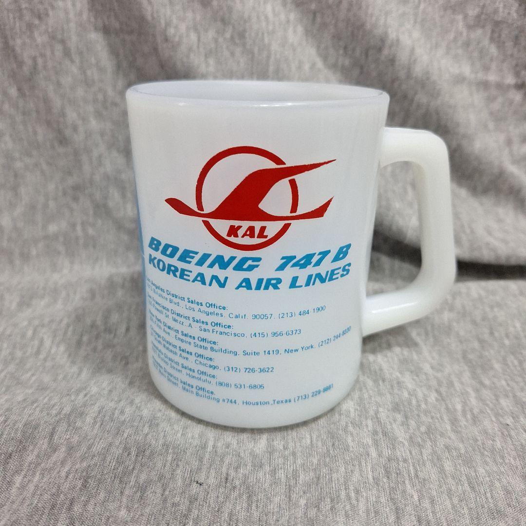 スペシャル KOREAN AIR LINES BOEING 747B マグ レア