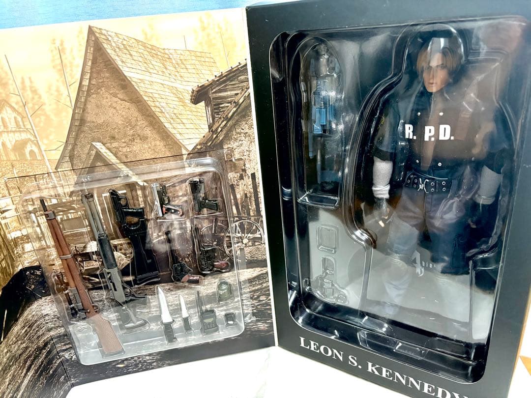 【未開封】バイオハザード4　1/6スケールフィギュア　レオン(RPD Ver)