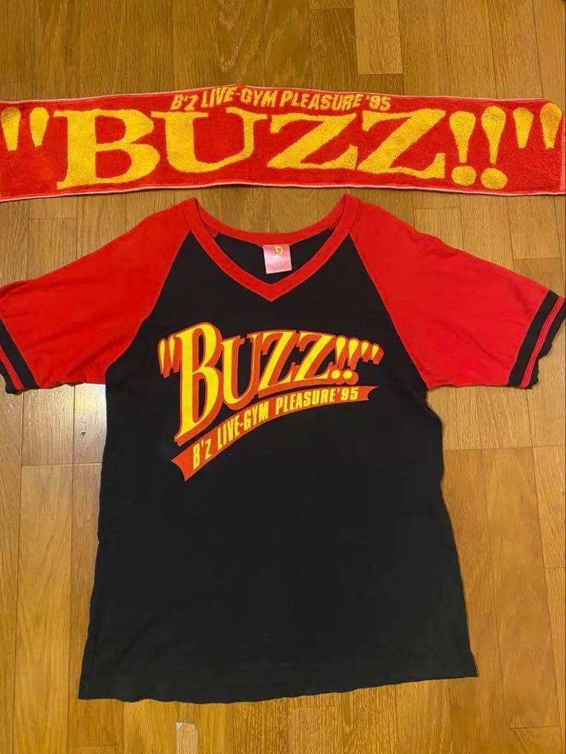 レア　B'z LIVE GYM 1995 BUZZ ライブTシャツ & タオル
