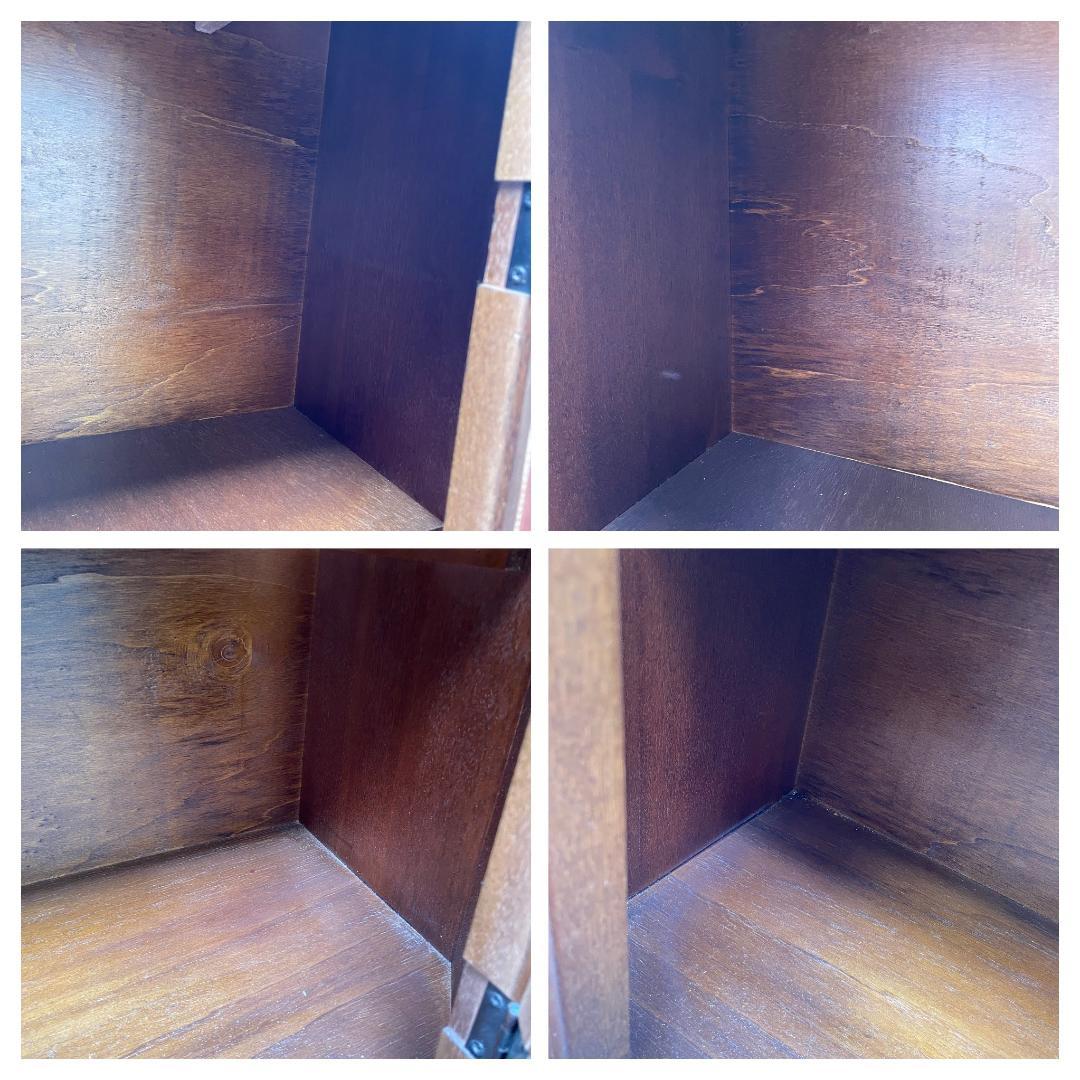 イタリア製 輸入家具 サイドボード リビングボード 象嵌 アンティーク風