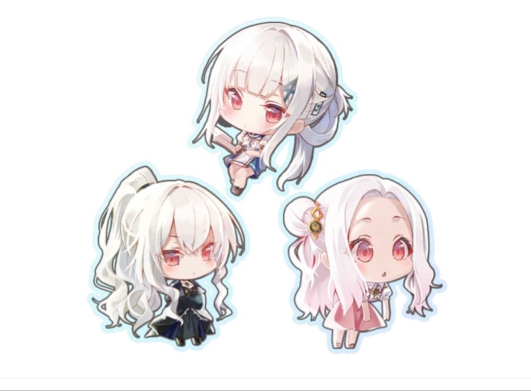 白昼夢の青写真　in her Shoes　アクリルキーホルダーセット