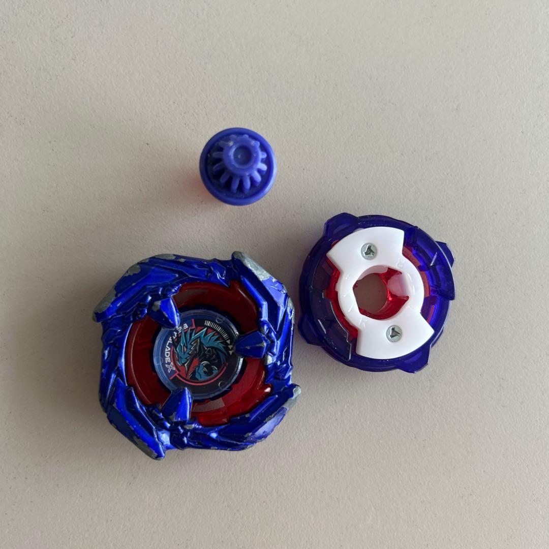 ベイブレードX コバルトドレイク　4-60F メタルコート　ブルー