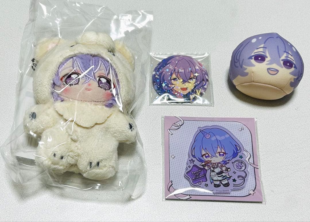 ユメ いつぬい アクスタ 缶バッジ