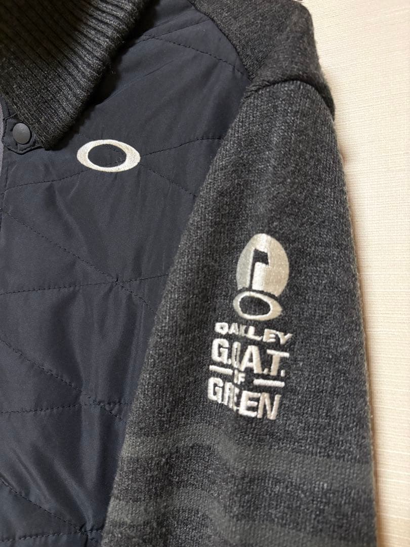 OAKLEY ゴルフウェア ブルゾンジャケット ニット