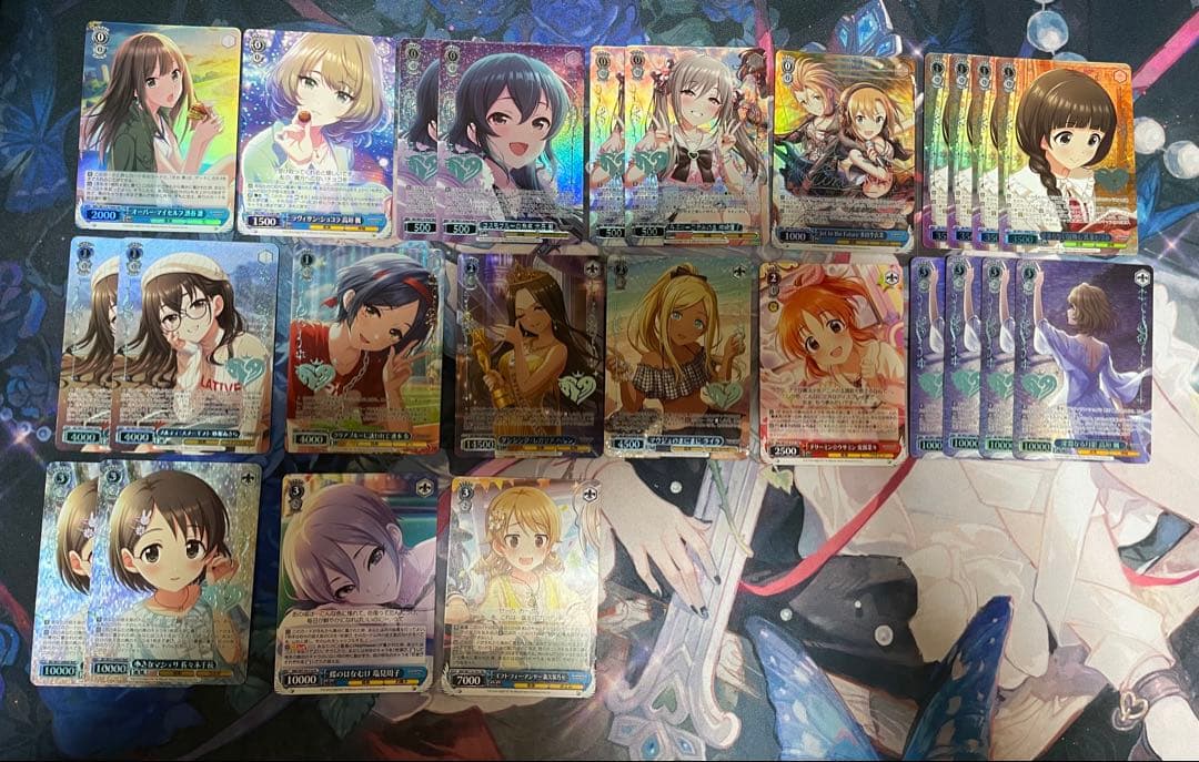 ヴァイス　デレマス　8門デッキ　ホロ多数