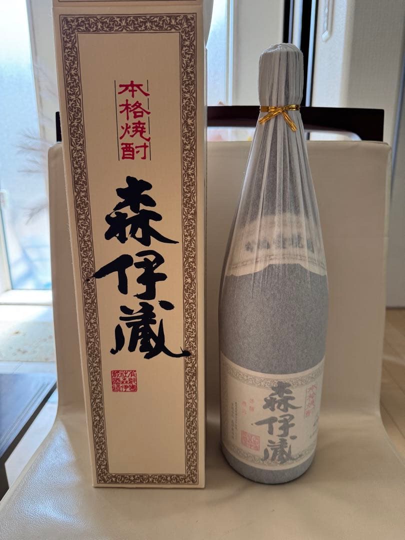 新品★森伊蔵 芋焼酎 25度 1800ml 純正化粧箱入り