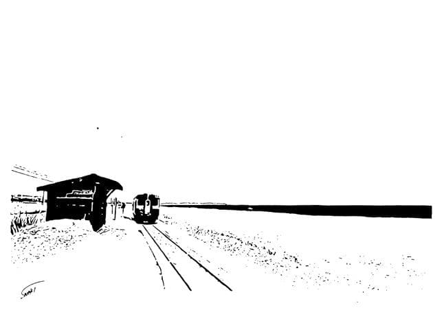 鉄道のある風景