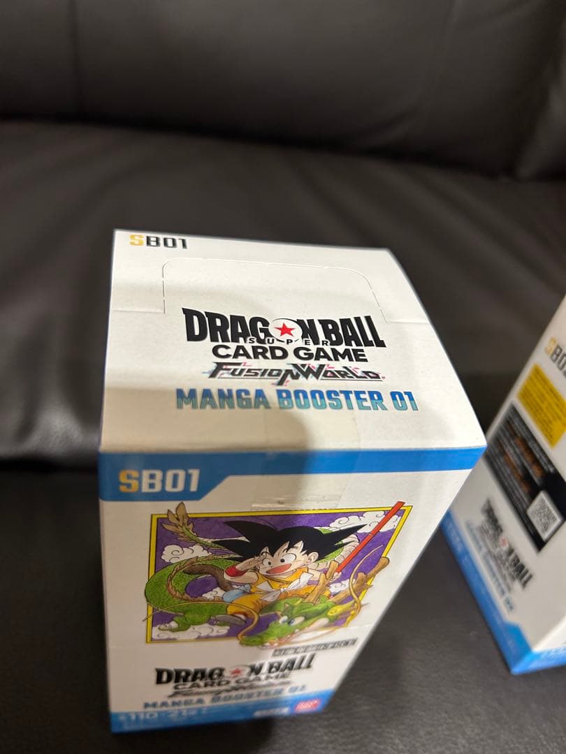 ドラゴンボールMANGA BOOSTER 01&02 テープカットなし