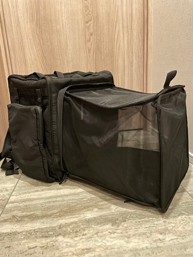 【未使用】マンダリンブラザーズ ペットキャリーバッグ リュック 伸縮タイプ