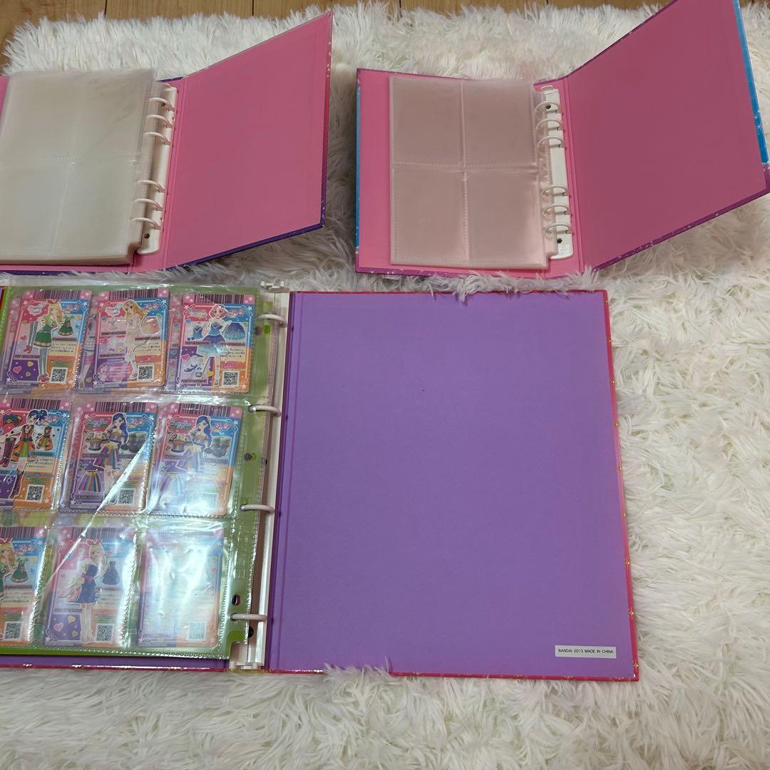 バインダー3点&アイカツカード190枚 まとめ売り