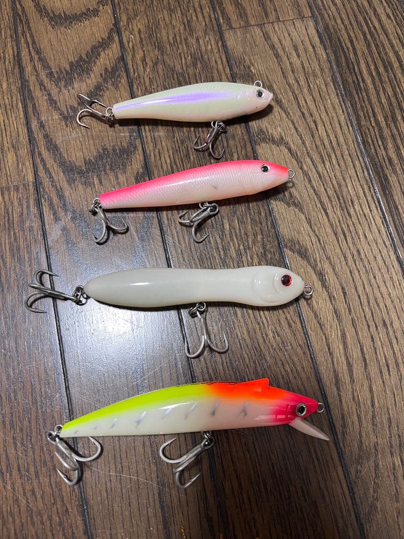 ネルソンナカムラルアー　4本セット