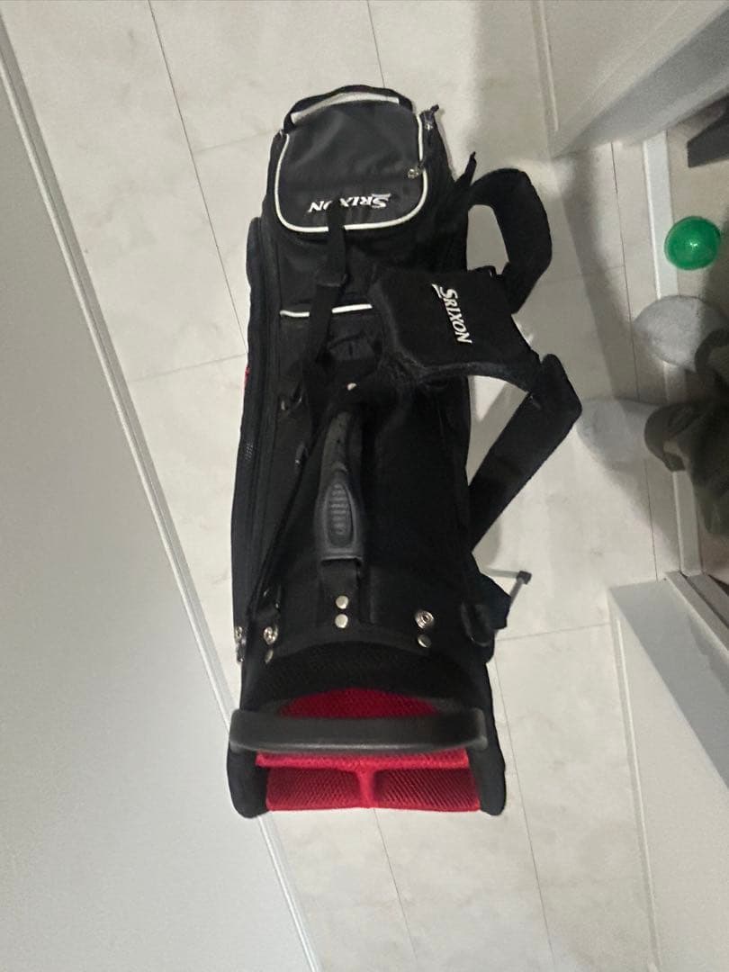 Srixon キャディバッグ ブラック スタンド付き