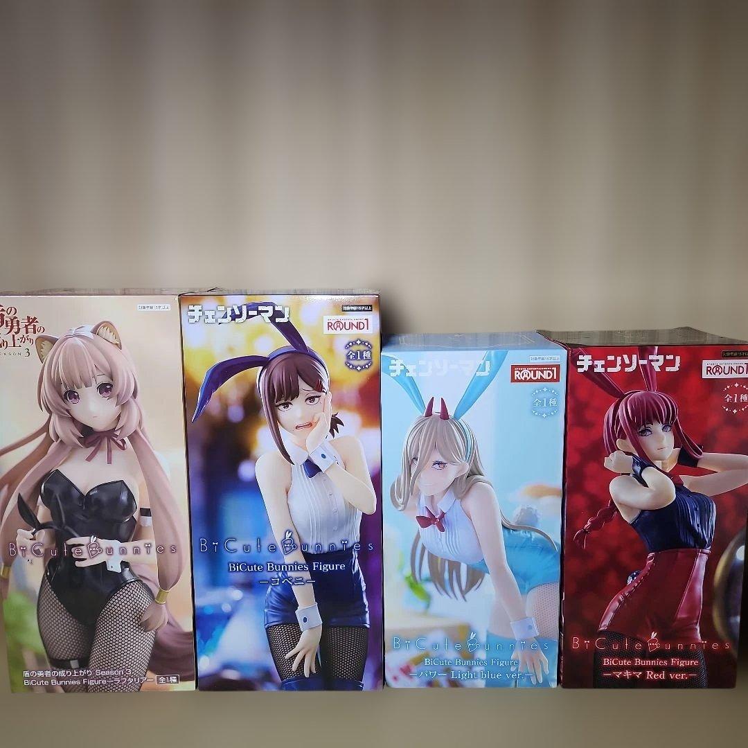 FuRyu　チェンソーマンとラフタリア　#白るまんどのフィギュア