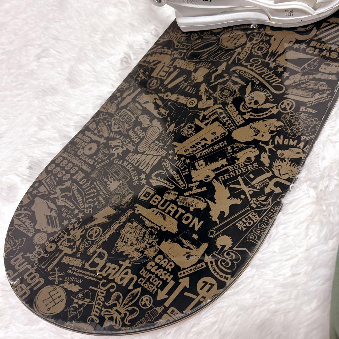Burton CLASH スノーボード 151cm ×Union バイン セット