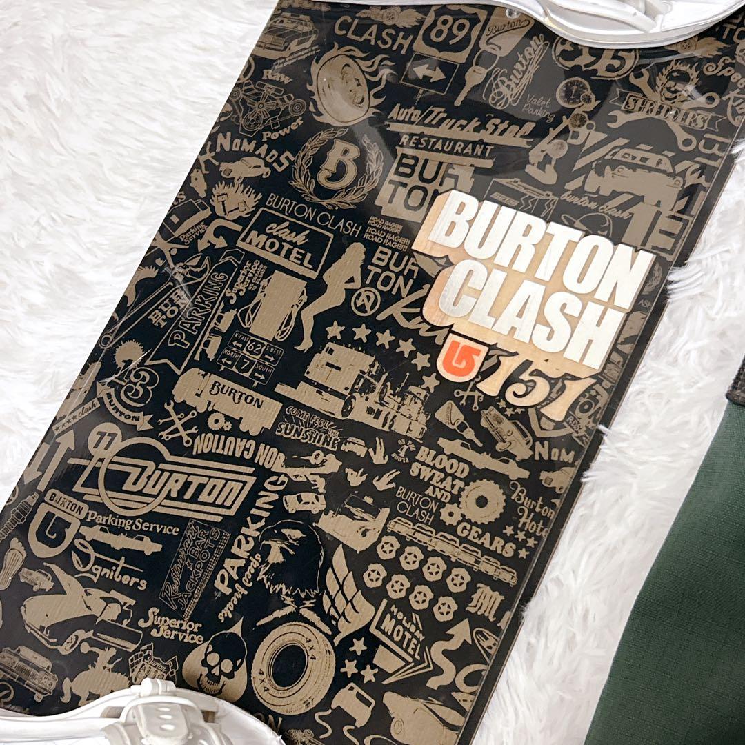 Burton CLASH スノーボード 151cm ×Union バイン セット