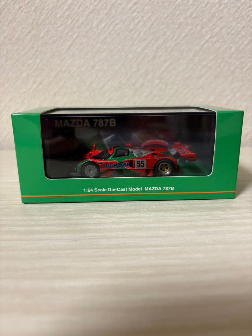 1/64京商　マツダ787B（ウェザリング仕様）