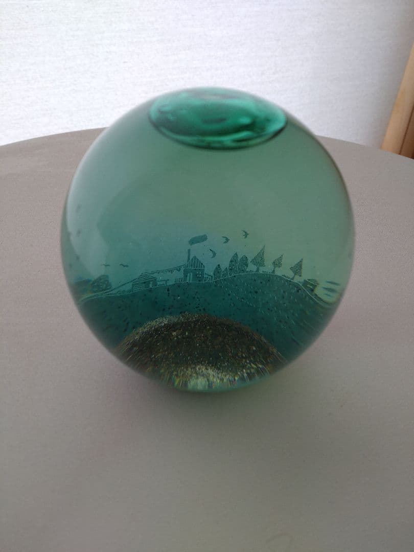 金津沙矢香さん　スノードーム