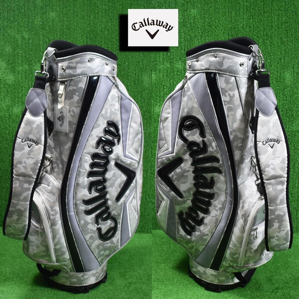 Callaway/キャロウェイ ゴルフ 軽量キャディバッグ９型【カモ】美品！