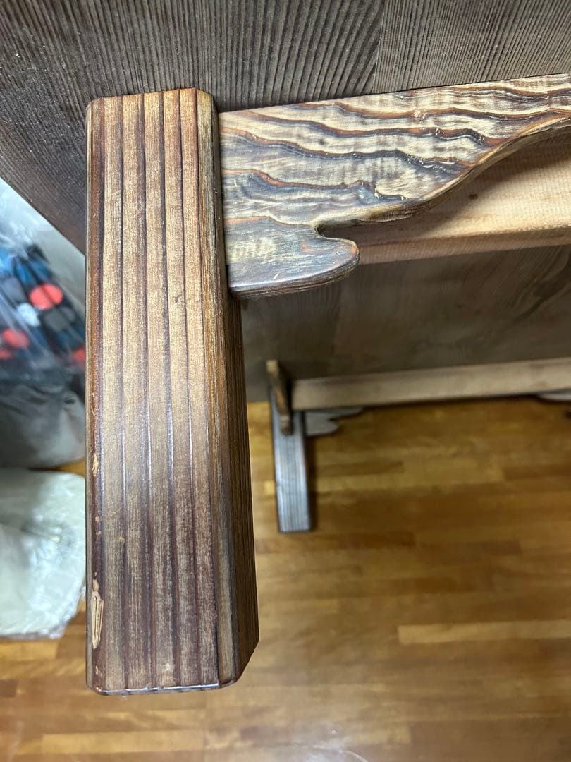 ☆最終値下げ☆ 一枚板ローテーブル　欅