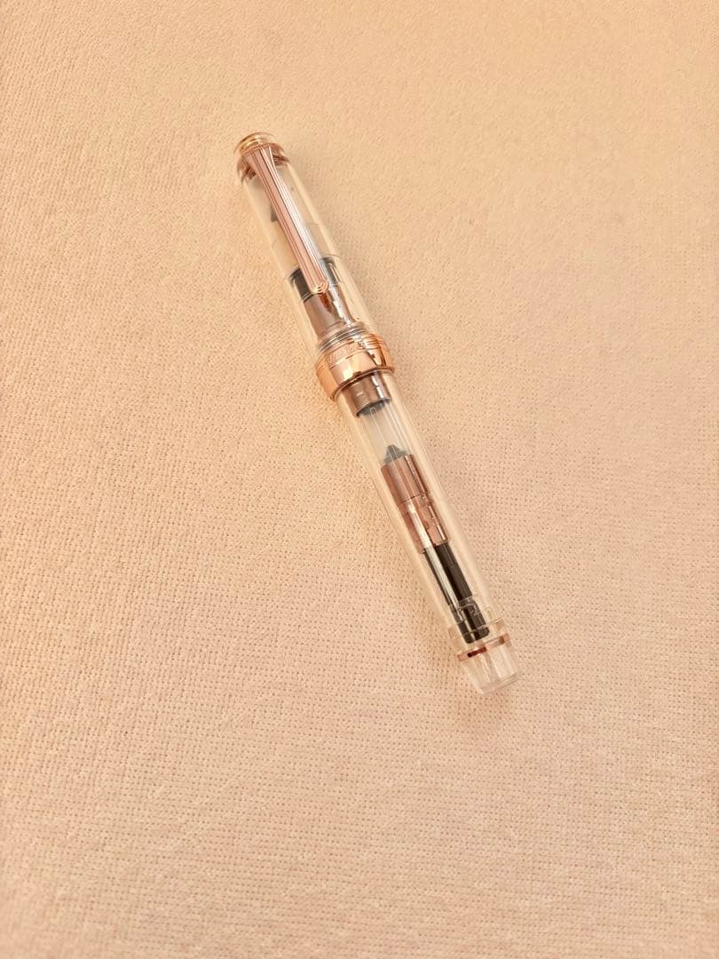 NAGASAWA 万年筆 ギアスケ ピンクゴールド【未使用 即購入⭕️！】