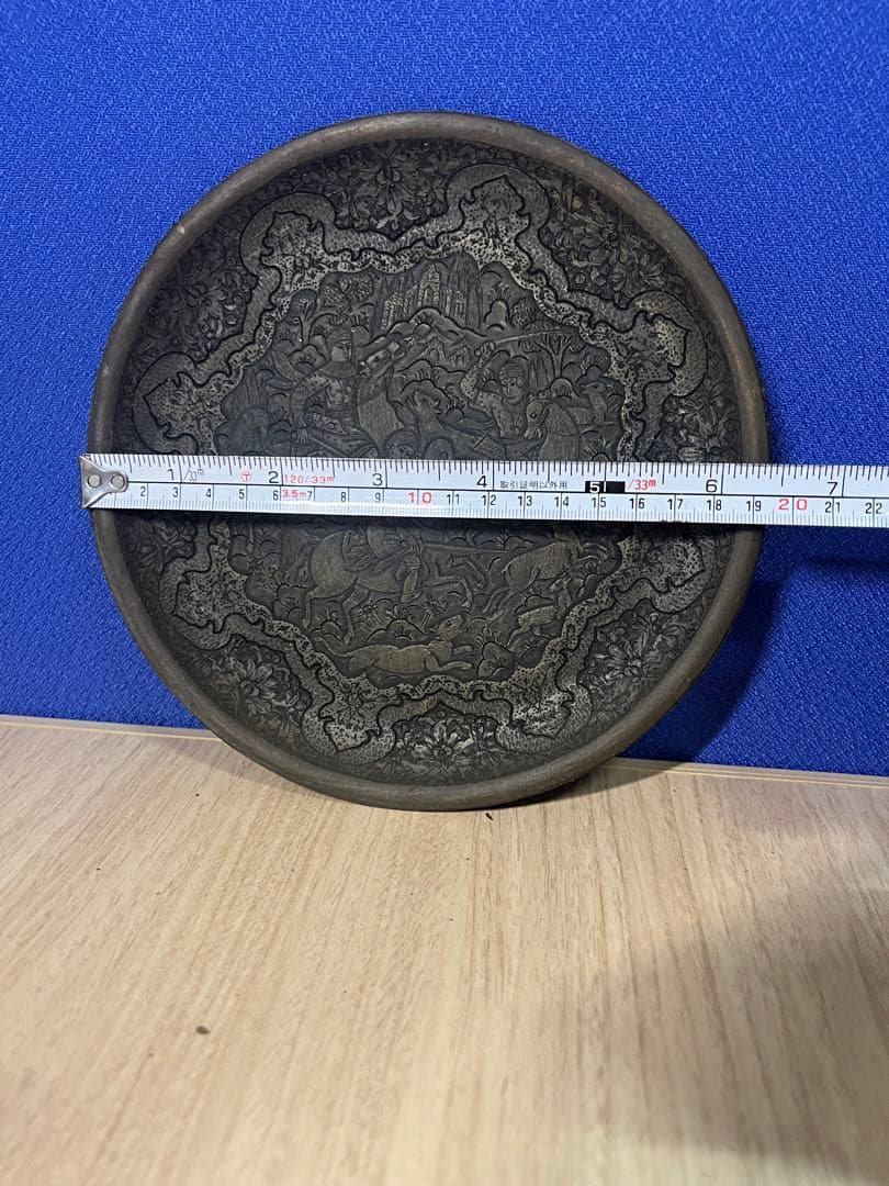 アンティーク壁掛けの皿