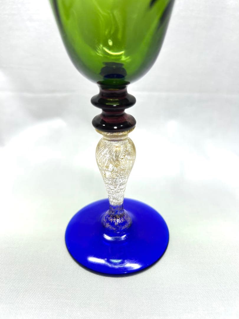 ベネチアングラスNason &Moretti 製ワイングラス