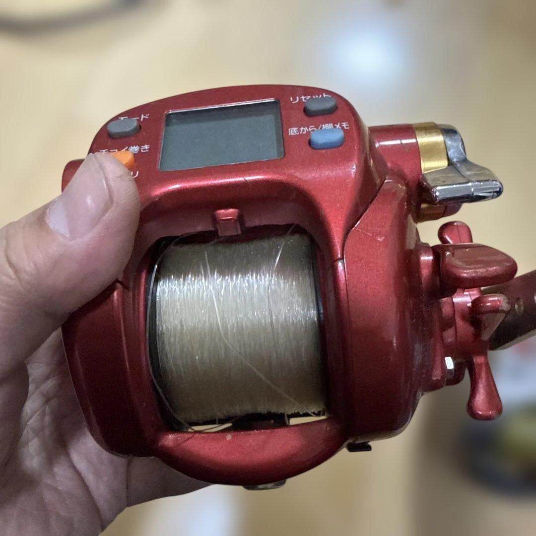 電動リール 赤 銀 2台セット