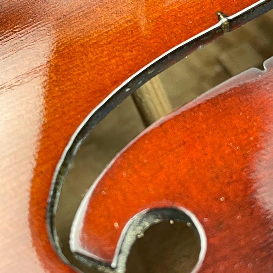 極美品●鈴木バイオリン No.10 4/4 1960年製 青ラベル 極虎杢 良音