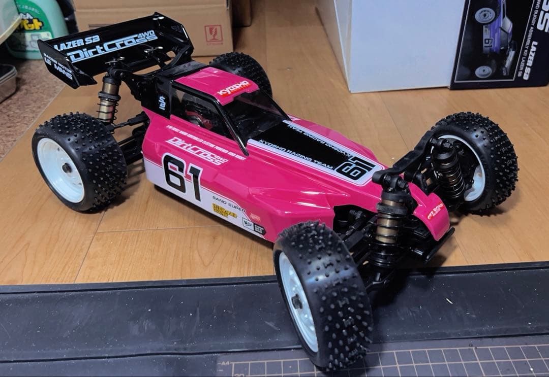 EP 4WD バギー レーザーSB ダートクロス4WD 京商プロポ受信機付 安売