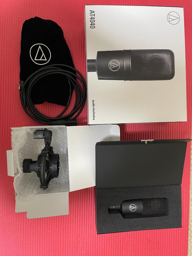Audio-Technica AT4040 （ポップフィルター、ケーブル付）