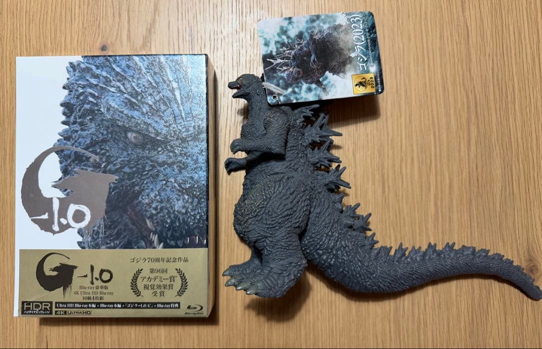 【未開封】ゴジラ-1.0 豪華版 Blu-ray、ムービーモンスターセット