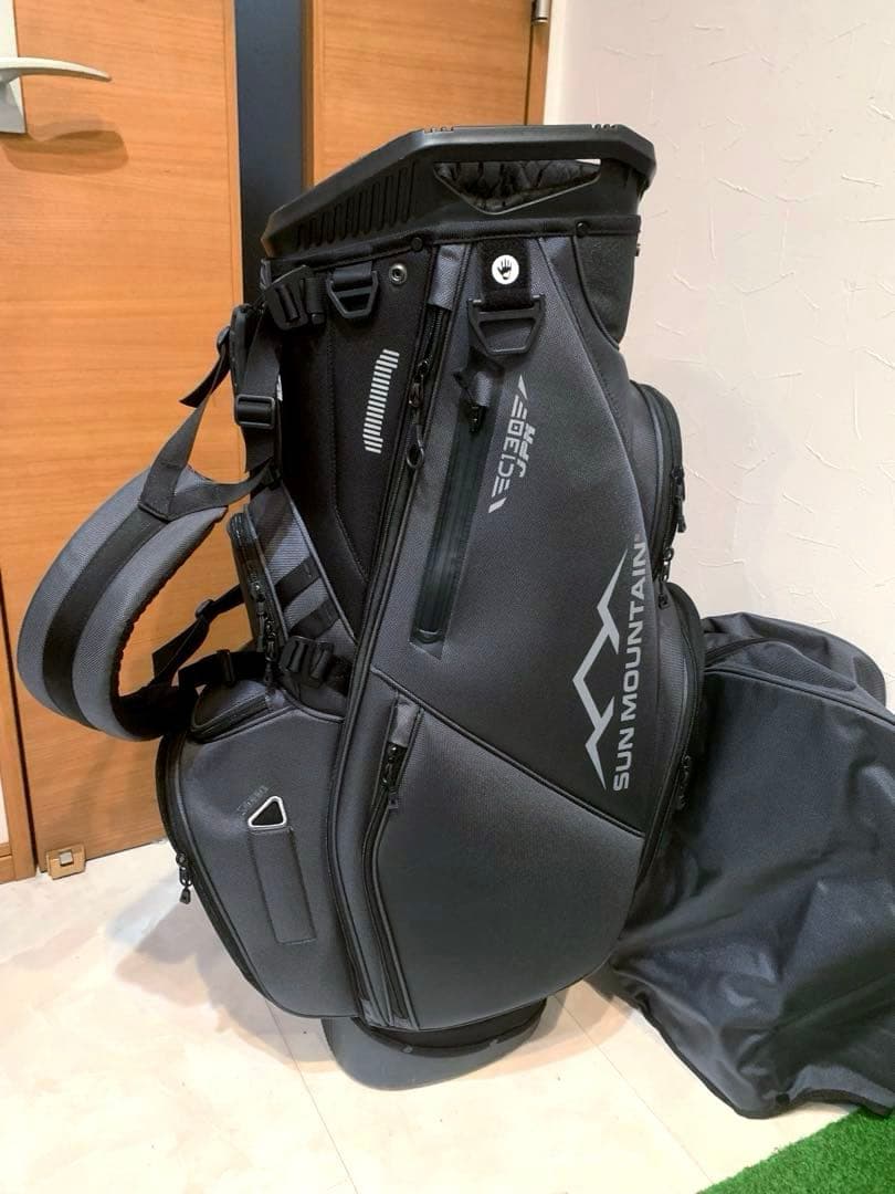 美品　サンマウンテン　本間　HONMA キャディバッグ　カート　11.5型