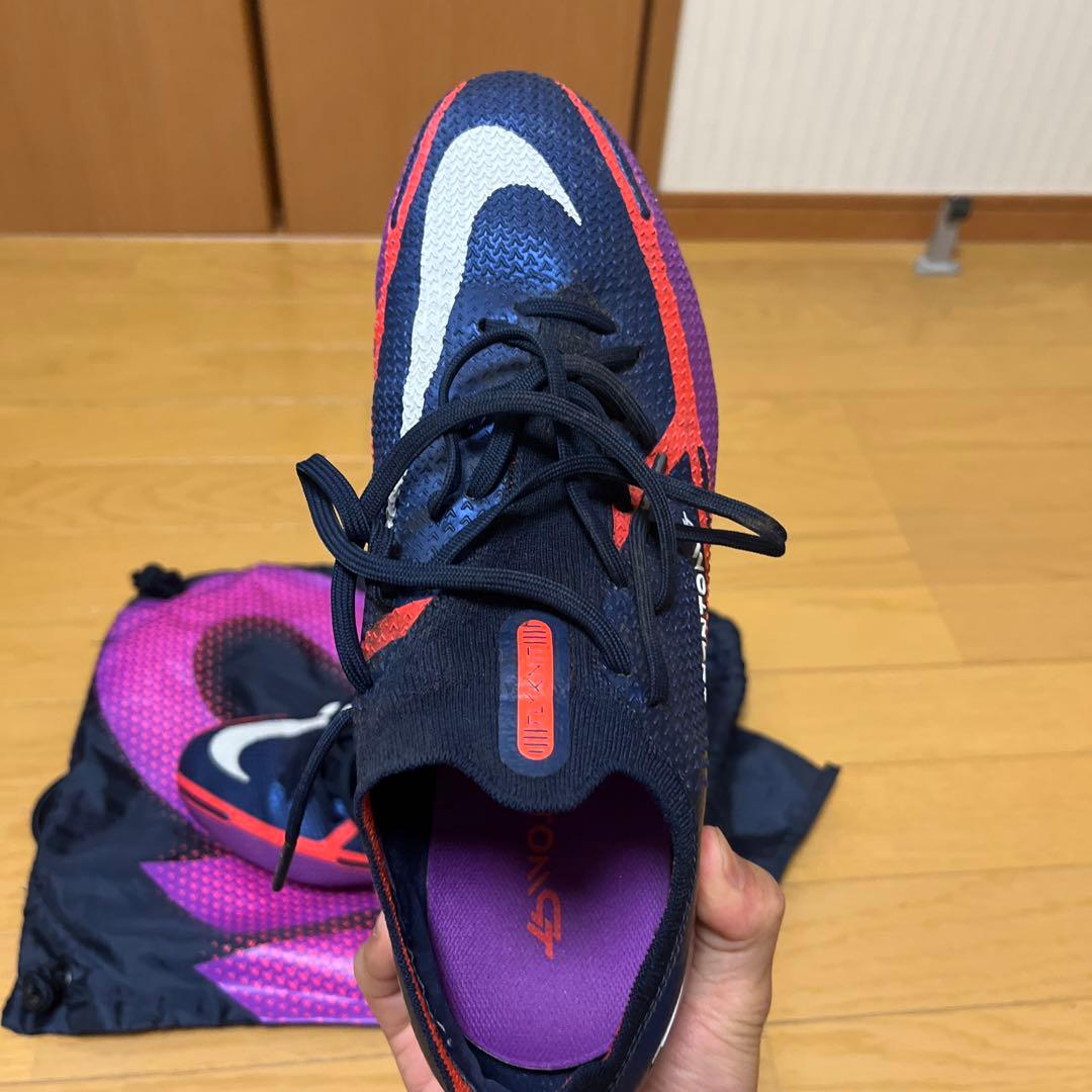 Nike Phantom サッカーシューズ 紫/オレンジ