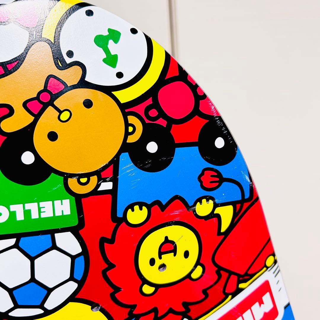 【希少 美品】GIRL HELLO KITTY スケートボード デッキ