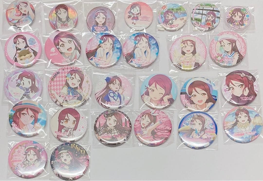 ラブライブ！サンシャイン!! 桜内梨子 缶バッジ セット