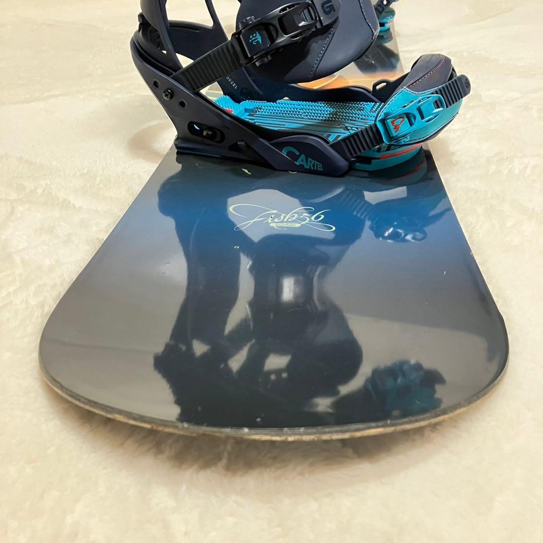 BURTON Fish 156 CARTEL カーテル スノーボード 板バイン