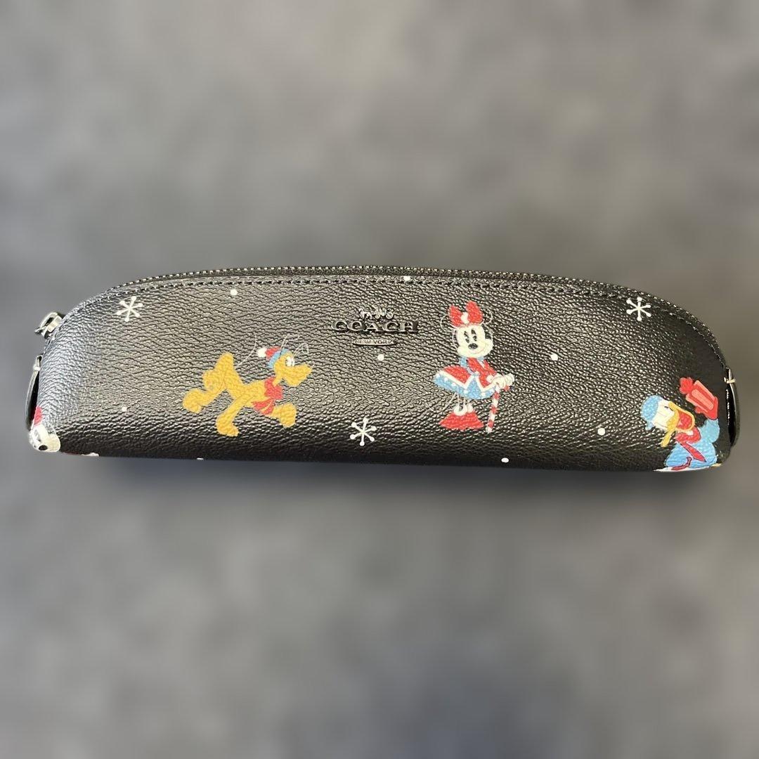 新品　コーチ×ディズニー　ペンケース