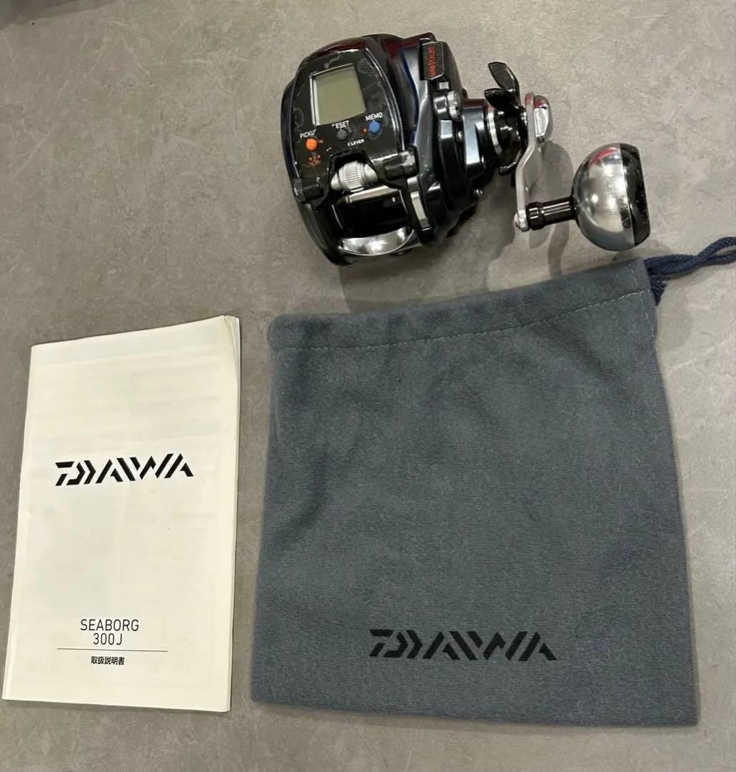 ぷ*ー様 Daiwa SEABORG 300J 電動リール ☆ジャンク品破損 シ