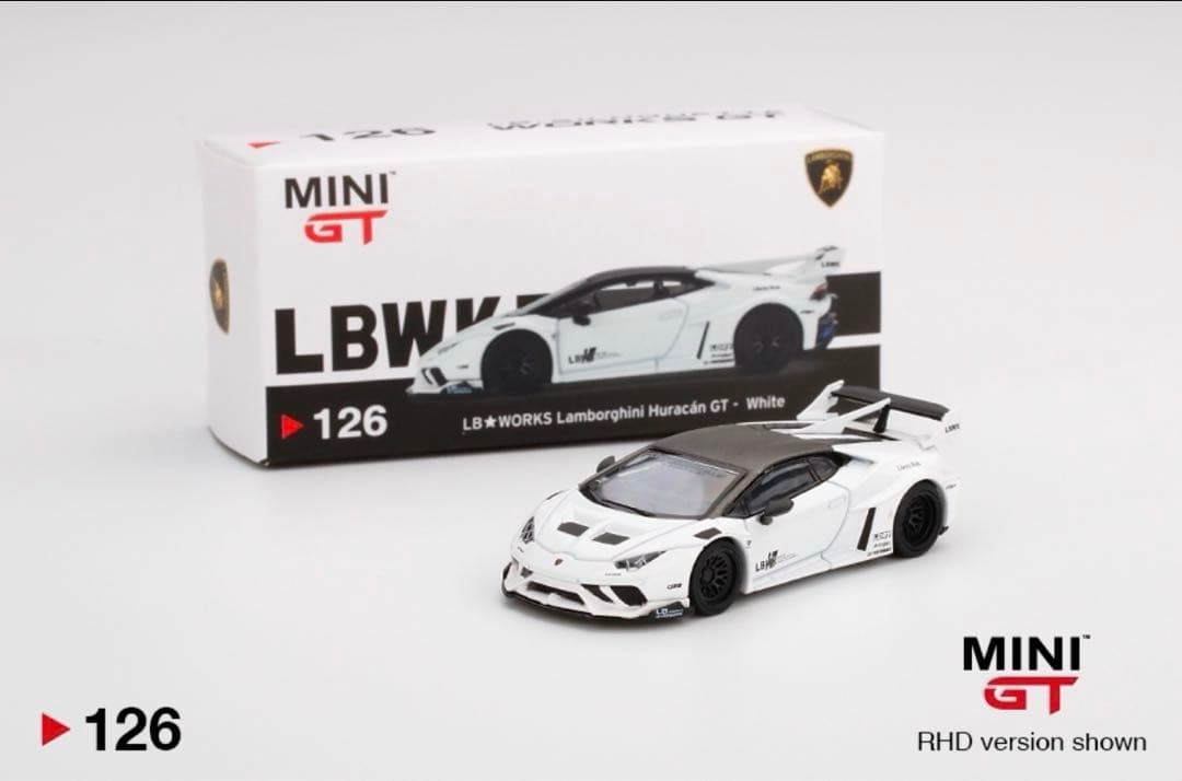 ミニカー MINI GT LBWK Lamborghini Huracan GT3 126