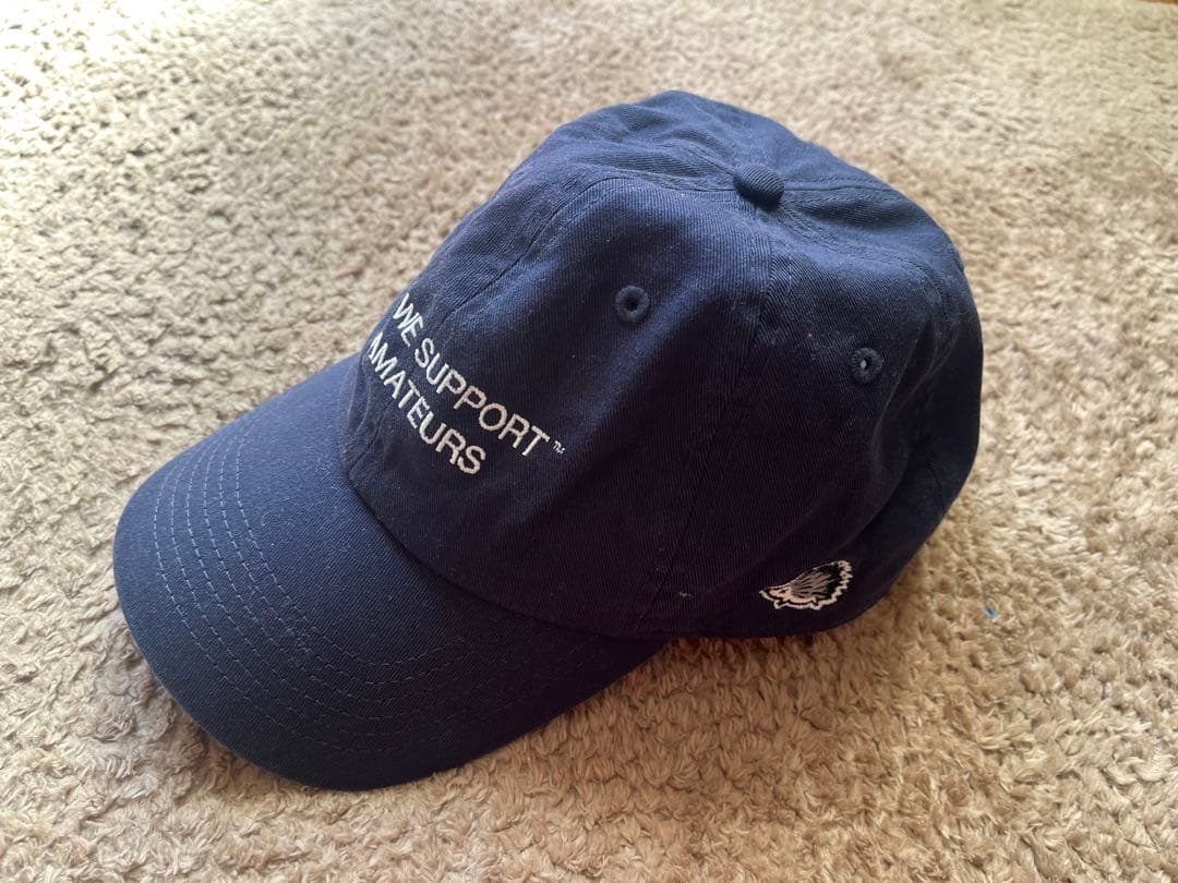 CLUB HAUS ネイビーキャップ WE SUPPORT AMATEURS