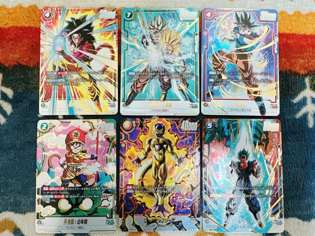 ドラゴンボール　フュージョンワールド　SCR パラレル　6枚セット