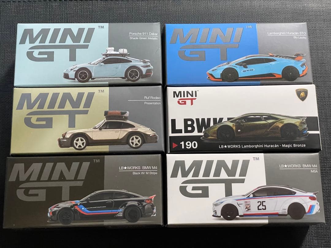 MINI GT ミニカーセット 6種