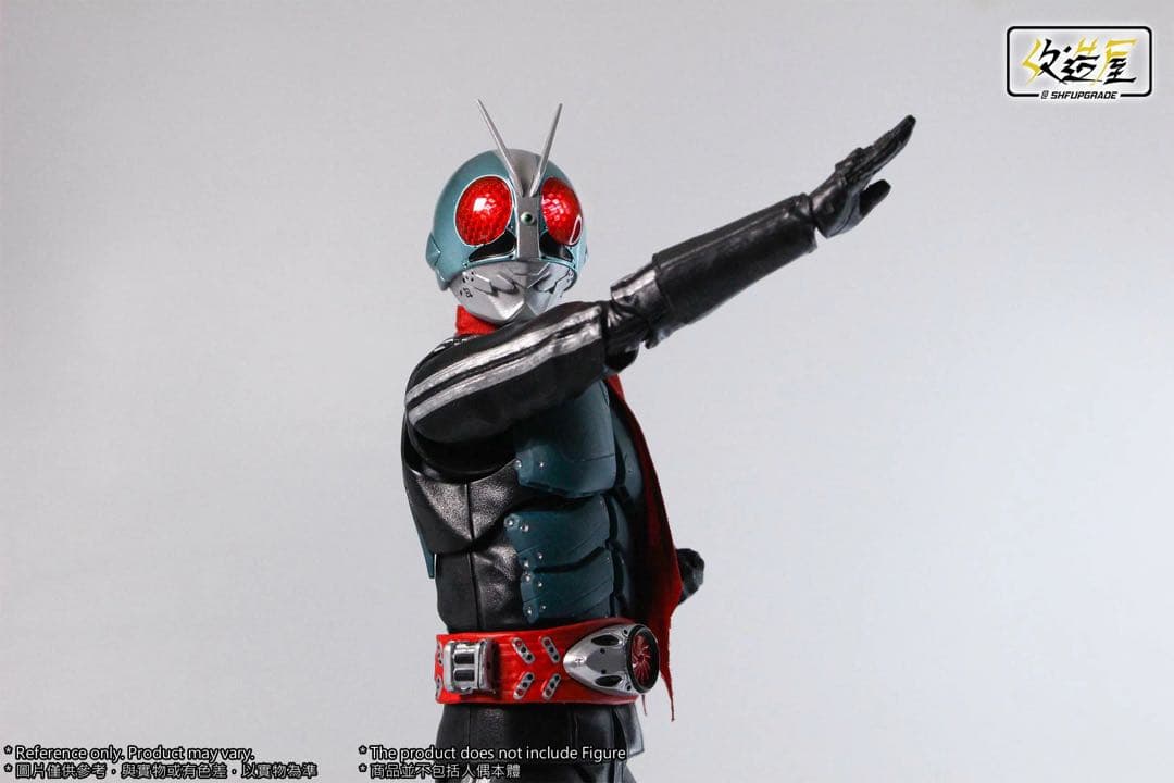 【新品未使用】フィギュアーツ専用　シン仮面ライダー2+1号　改造発光ヘッドパーツ