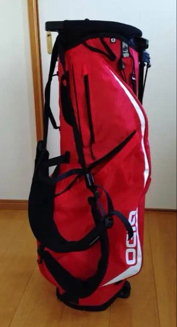 OGIO スタンドゴルフバッグ 赤