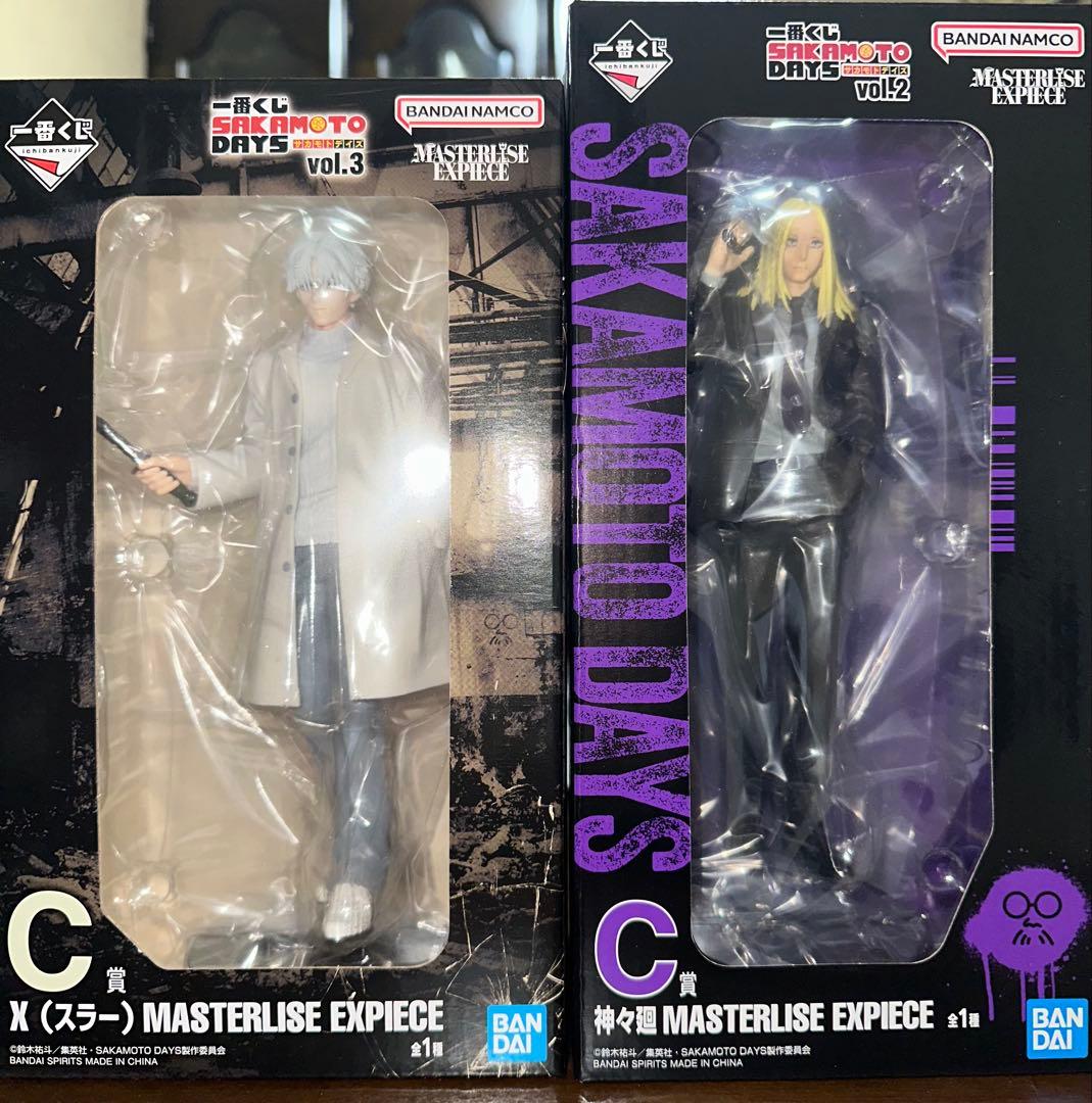 SAKAMOTO DAYS vol.2 C賞 神々廻、vol.3 C賞 X