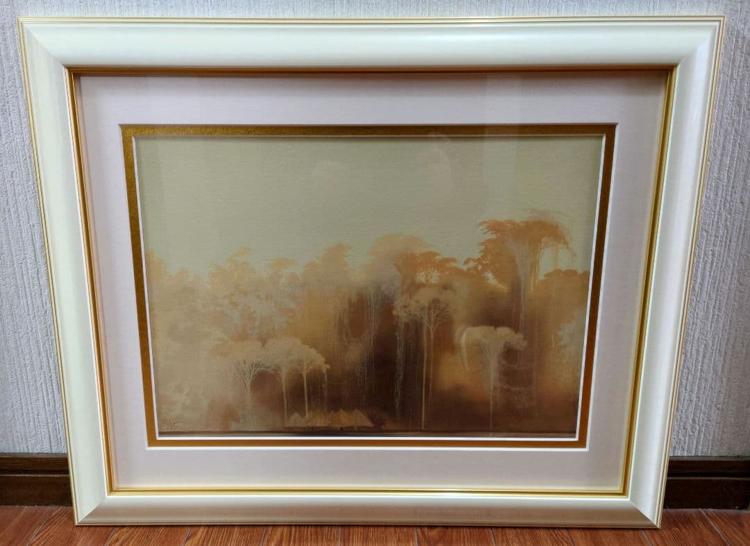 ミッシェル・バテュ 「神秘の出来事」絵画 リトグラフ 版画 ジクレ