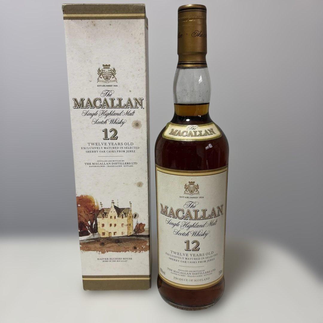 【未開栓 希少】マッカラン12年　旧ボトル